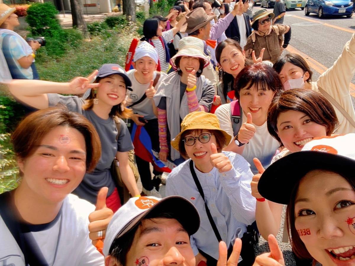 名古屋尊厳パレード街中行進