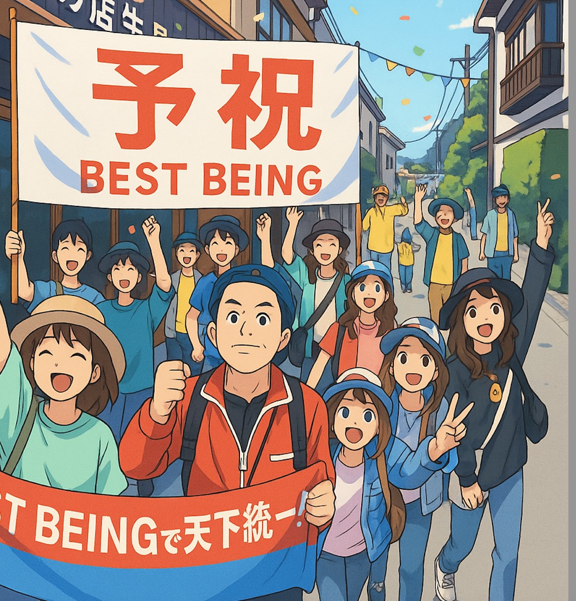 未来を祝って、今を動かそう！〜大阪BEST BEINGパレード予祝のススメ〜